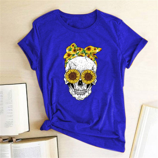 Playera Estampada Casual de Cuello Redondo - Image 16