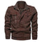 Chaqueta Militar Retro Talla Grande - Primavera y Otoño