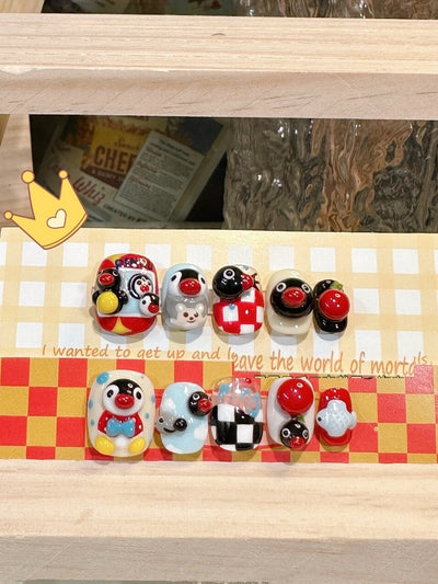Stickers de Uñas Reutilizables con Protección UV para Niños y Estudiantes - Image 11