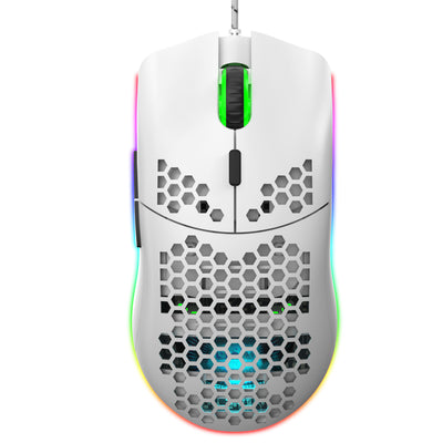 Ratón Gaming Ligero con Diseño Hexagonal Perforado - Image 3