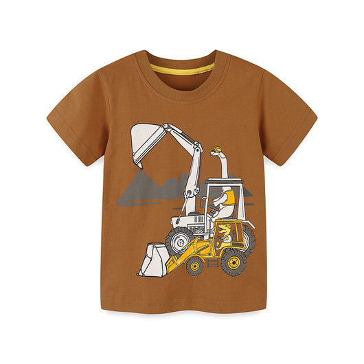 Playera Estampada Estilo Europeo Americano de Manga Corta - Image 9