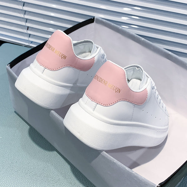 Zapatos Plataforma Respirable con Aumento de Altura - Microfibra Versátil para Mujer