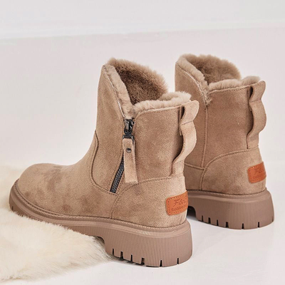 Botas de Invierno Impermeables Mujer - Gamuza Sintética con Suela Antideslizante - Image 24