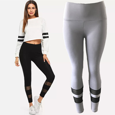 Leggings Deportivos con Malla y Detalle de Anillo en Pantorrilla - Image 3