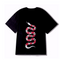Camiseta Básica Cuello Redondo Bordado Serpiente - Talla Grande Hombre