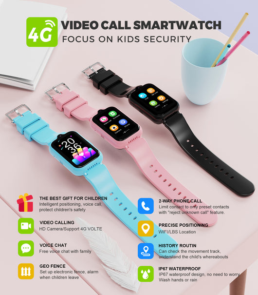 Reloj Inteligente LT41 con Pantalla Pequeña y Conectividad 4G - Image 21
