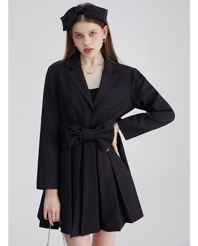 Vestido Negro Elegante Niña con Lazo Francés - Estilo Sofisticado - Image 5