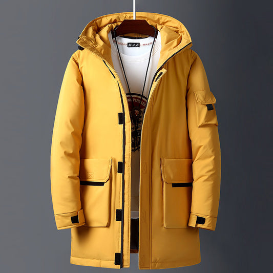 Chaqueta Acolchada con Capucha para Hombre