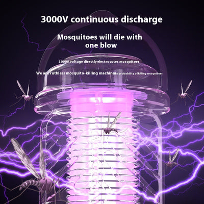 Lámpara Mata Mosquitos con Descarga Eléctrica - Repelente de Insectos - Image 3