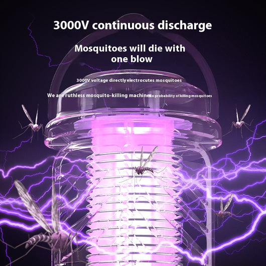 Lámpara Mata Mosquitos con Descarga Eléctrica - Repelente de Insectos - Image 3