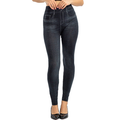 Leggins sin Costuras Estilo Denim con Efecto Levantador - Image 4