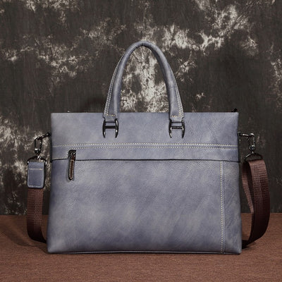 Bolso para Hombre de Cuero Vacuno Premium - Maletín Ejecutivo y Casual