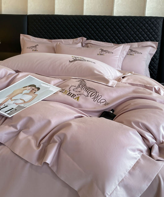 Juego de Cama Lujo Ligero Otoño Invierno 4 Piezas Acolchado Suave - Image 24