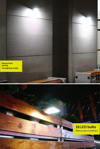 Luces Solares LED con Sensor de Movimiento - Impermeables para Exterior - Image 8