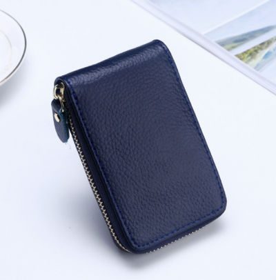 Billetera Monedero de Cuero Nylon Versión Coreana - Image 4