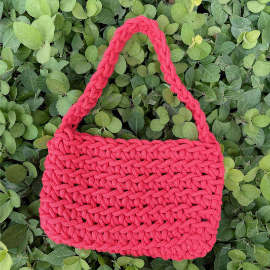 Bolso Tejido Minimalista - Bandolera de Hombro Elegante