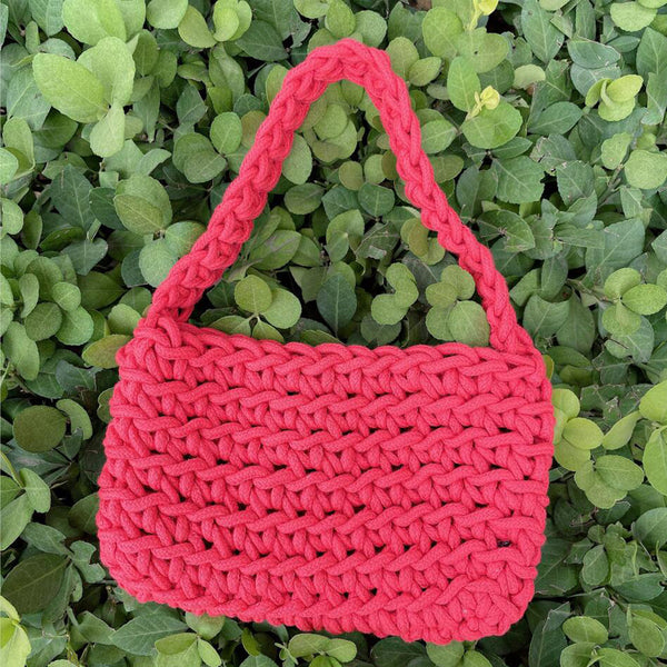 Bolso Tejido Minimalista - Bandolera de Hombro Elegante