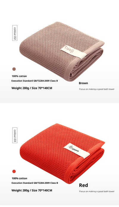 Toalla de Baño de Algodón 100% Absorbente y Secado Rápido - Image 14