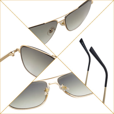 Gafas de Sol Doble Rayo Trend Sapo para Hombre - Image 8