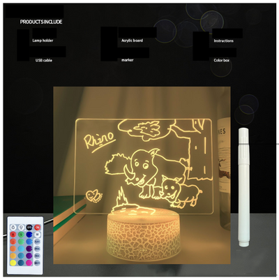 Tablero de Mensajes LED 3D con Escritura Personalizada - Image 10