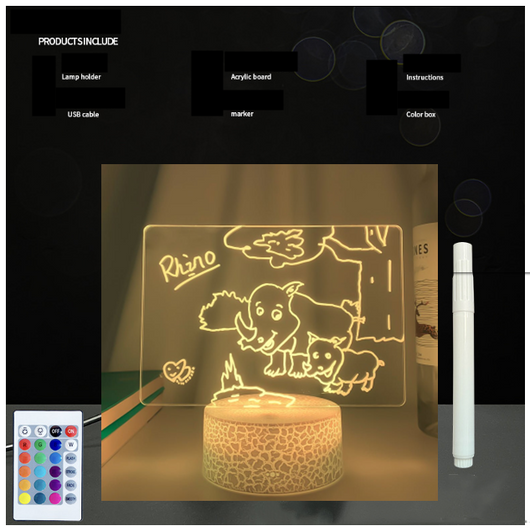 Tablero de Mensajes LED 3D con Escritura Personalizada - Image 10