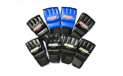 Guantes de Boxeo con Dedos Punzantes de Cuero Transpirable - Image 2