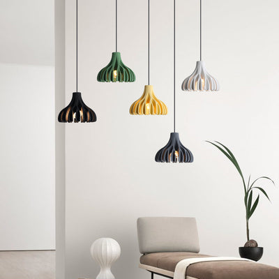 Lámpara Colgante Nórdica de Resina Creativa para Dormitorio y Salón - Image 4