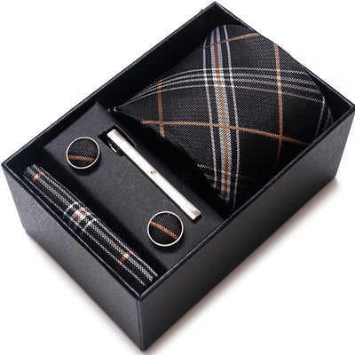 Corbata Jacquard Profesional Tejida en Trama para Negocios - Image 55