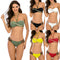 Bikini Bandage Multicolor con Cierre Twist y Cintura Baja