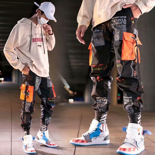 Pantalones Hip-Hop Deportivos Holgados para Hombre