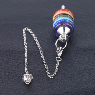 Péndulo de Adivinación con Siete Chakras - Image 3