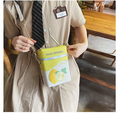 Bolso Bandolera Frutal Bordado - Fresa y Limón - Image 22