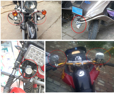 Motocicleta con Faros Externos Súper Brillantes - Image 8