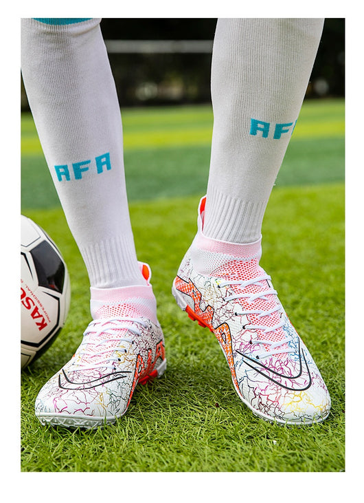 Botines de Fútbol Caña Alta con Tacos Especializados - Image 25