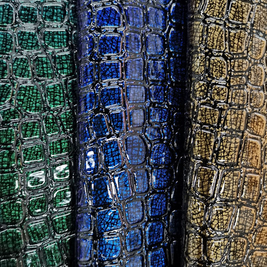 Bolso de Cuero PU Brillante con Textura Cocodrilo Grabado - Image 10