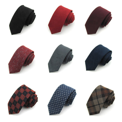 Corbata de Franela Británica para Hombre - Estilo Formal y Casual - Image 23