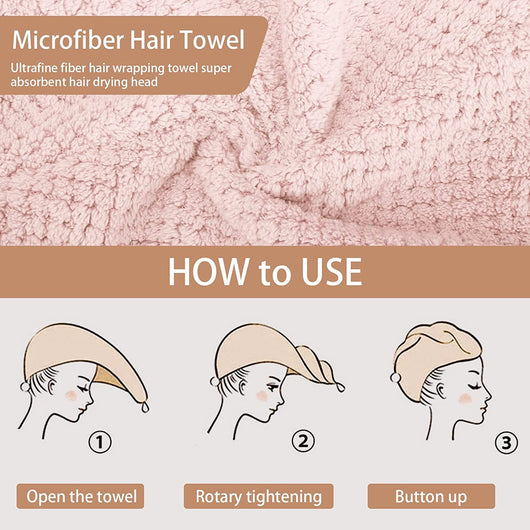 Toalla Secadora de Cabello Coral Piña - Absorbente Rápida - Image 17