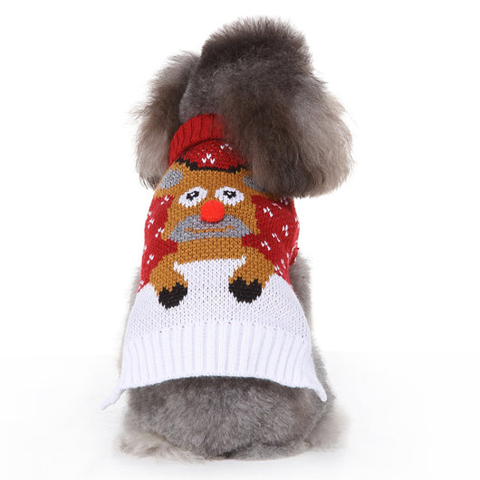 Suéter Casual para Mascotas con Diseño de Alce - Perfecto para Otoño - Image 5