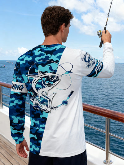 Camisa de Pesca UPF 50 Manga Larga Anti UV - Jersey de Rendimiento para Pesca, Surf y Actividades Outdoor - Image 2