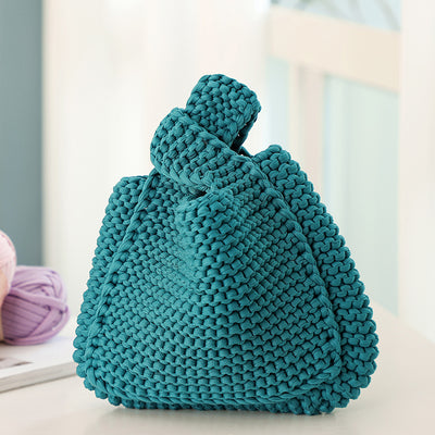 Bolsa Tejida Artesanal DIY - Material para Tejer Bolsos de Tela - Image 7