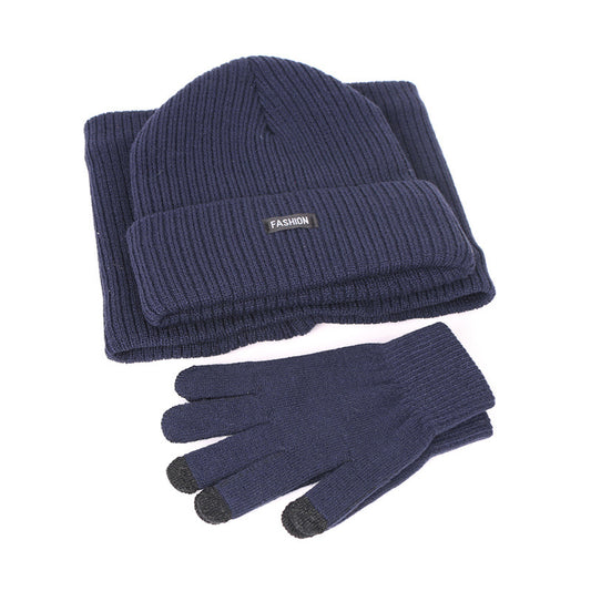 Conjunto de Abrigo: Gorro, Bufanda y Guantes en Lana Térmica - Image 2