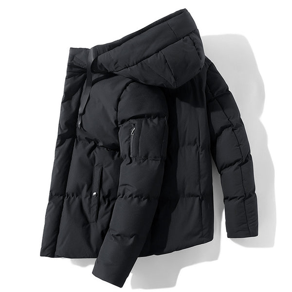Chaqueta de Trabajo Estilo Hong Kong con Capucha