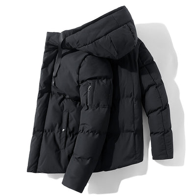 Chaqueta de Trabajo Estilo Hong Kong con Capucha