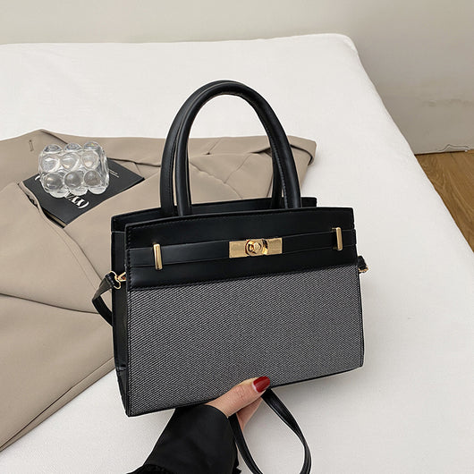 Bolsa Crossbody Retro con Bloques de Color - Image 6