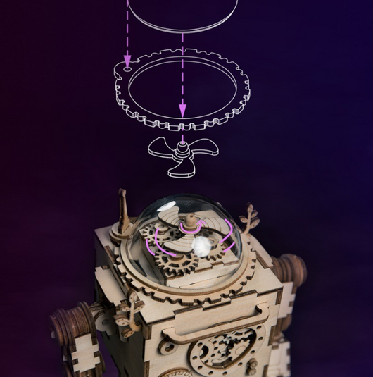 Caja de Música Artesanal de Madera para Armar - Image 8