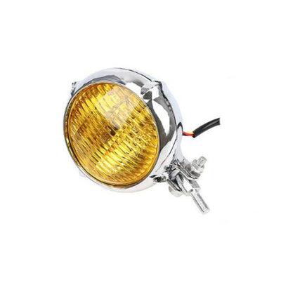 Faros Delanteros Retro para Coche Eléctrico - Estilo Clásico en Negro Intenso - Image 4