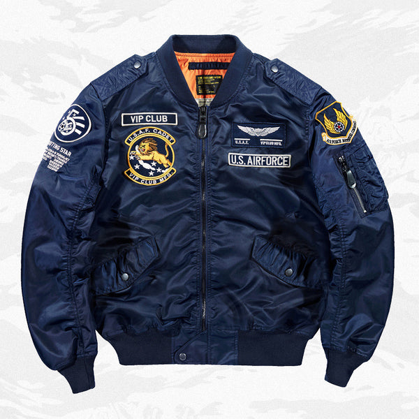 Chaqueta Beisbolera Casual para Hombre con Bordados Exclusivos