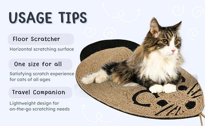 Rascador para Gatos de Sisal con Forma de Ratón - Protector de Muebles - Image 10