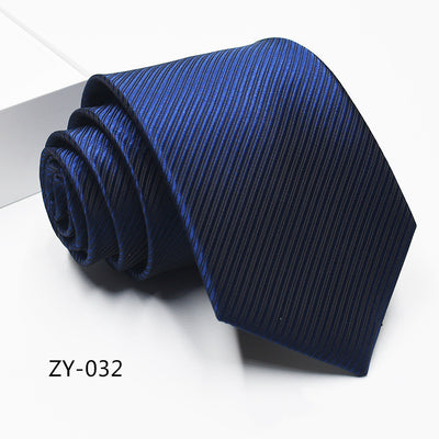 Corbata Clásica Rayada 1200D para Hombre - Elegancia Profesional - Image 78