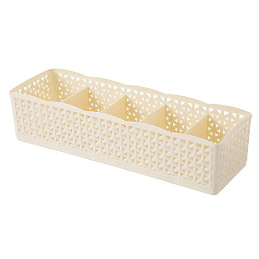 Organizador de Plástico Apilable 5 Compartimentos para Ropa Interior y Calcetines - Image 38